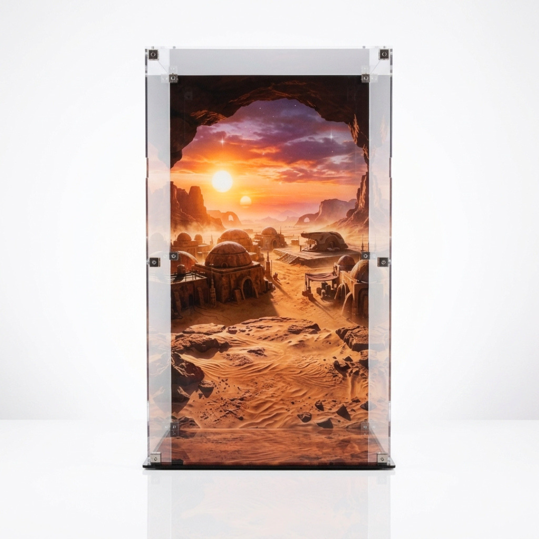 Acrylic Display for LEGO® Star Wars Boba Fett (75455)