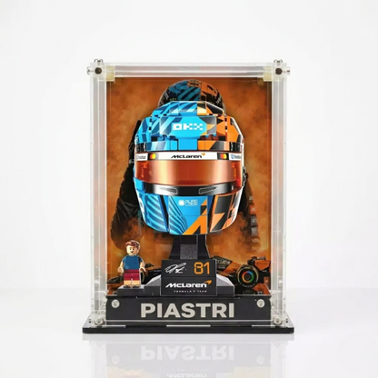 Acrylic Display Case for LEGO® F1 Racing Helmets