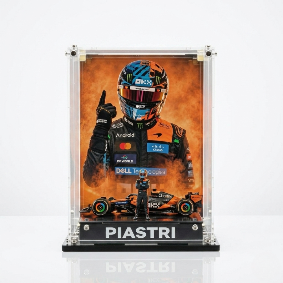 Acrylic Display Case for LEGO® F1 Racing Helmets