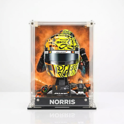 Acrylic Display Case for LEGO® F1 Racing Helmets