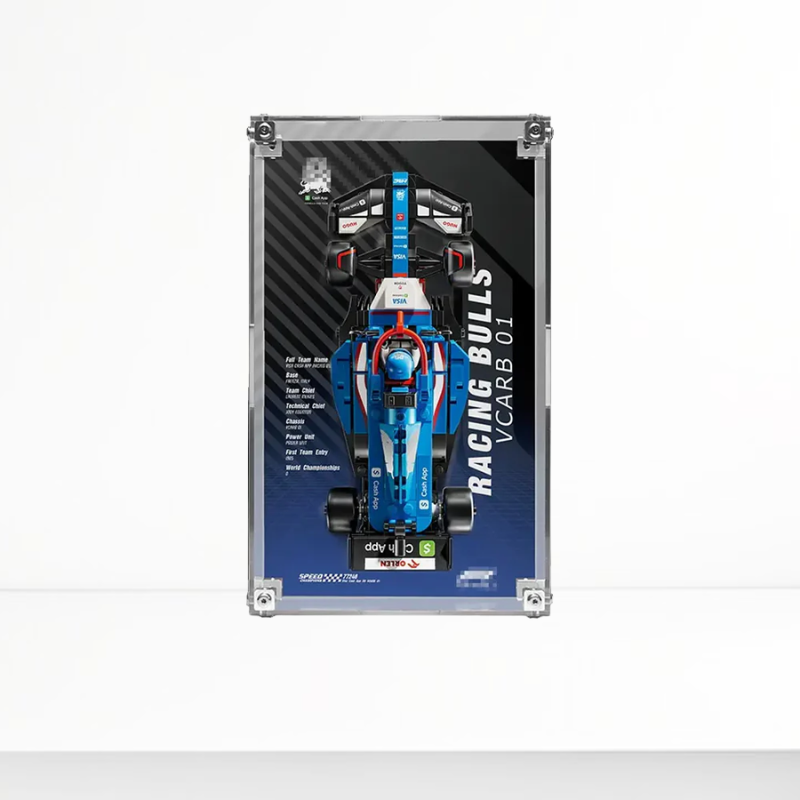 Acrylic Display Case for LEGO® F1 Speed Champions
