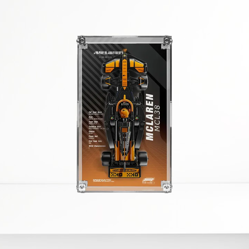 Acrylic Display Case for LEGO® F1 Speed Champions