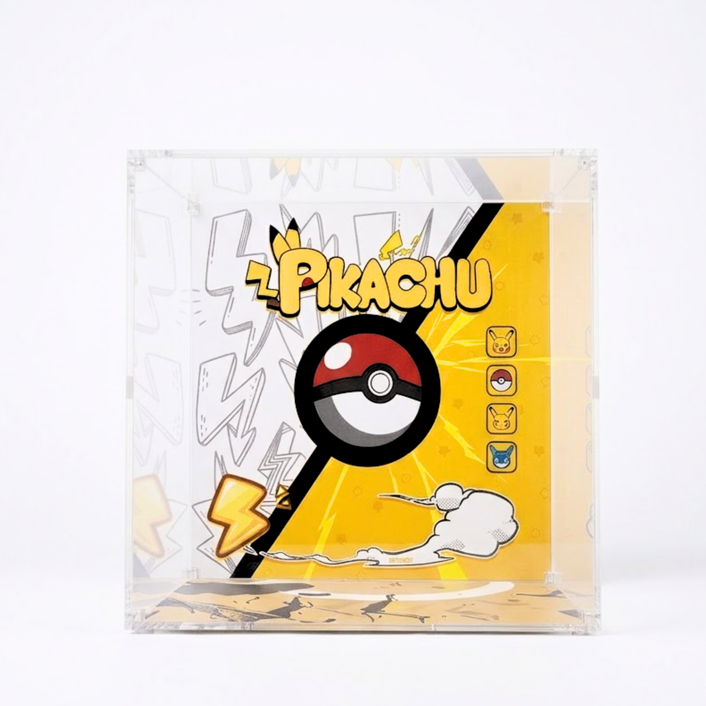 Acrylic Display Case for LEGO® Pokémon™ Pikachu & Poké Ball (72152)