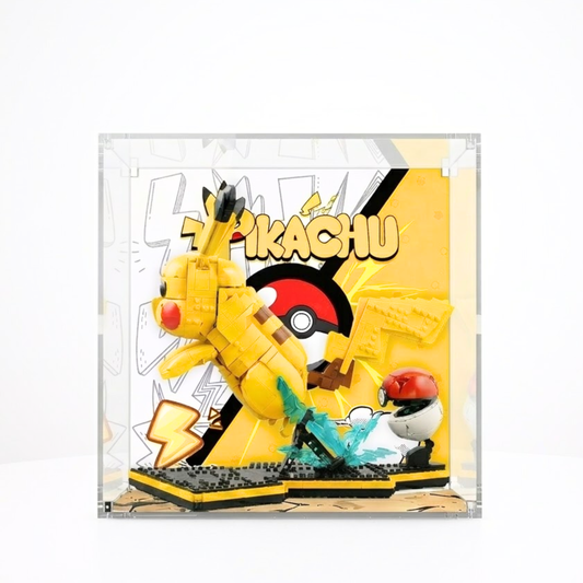 Acrylic Display Case for LEGO® Pokémon™ Pikachu & Poké Ball (72152)
