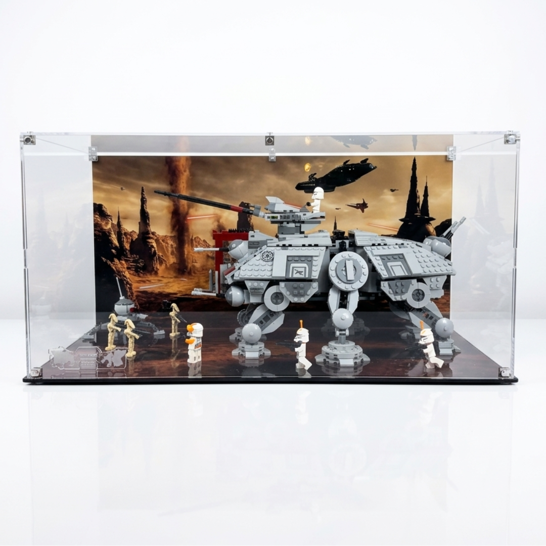 Acrylic Display Case for LEGO® Star Wars AT-TE (75337)