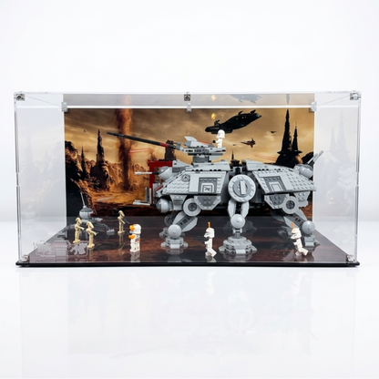 Acrylic Display Case for LEGO® Star Wars AT-TE (75337)