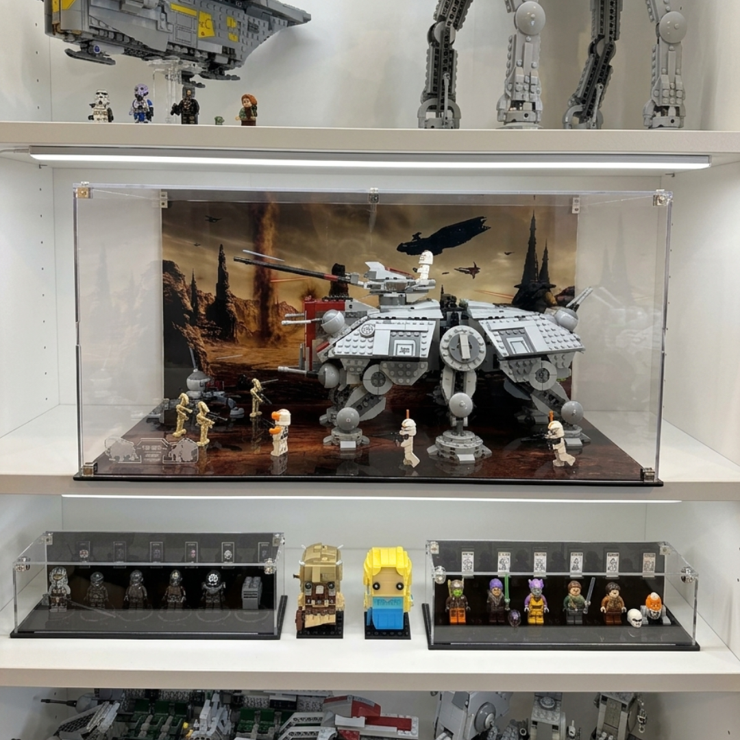 Acrylic Display Case for LEGO® Star Wars AT-TE (75337)
