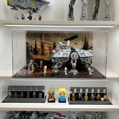 Acrylic Display Case for LEGO® Star Wars AT-TE (75337)