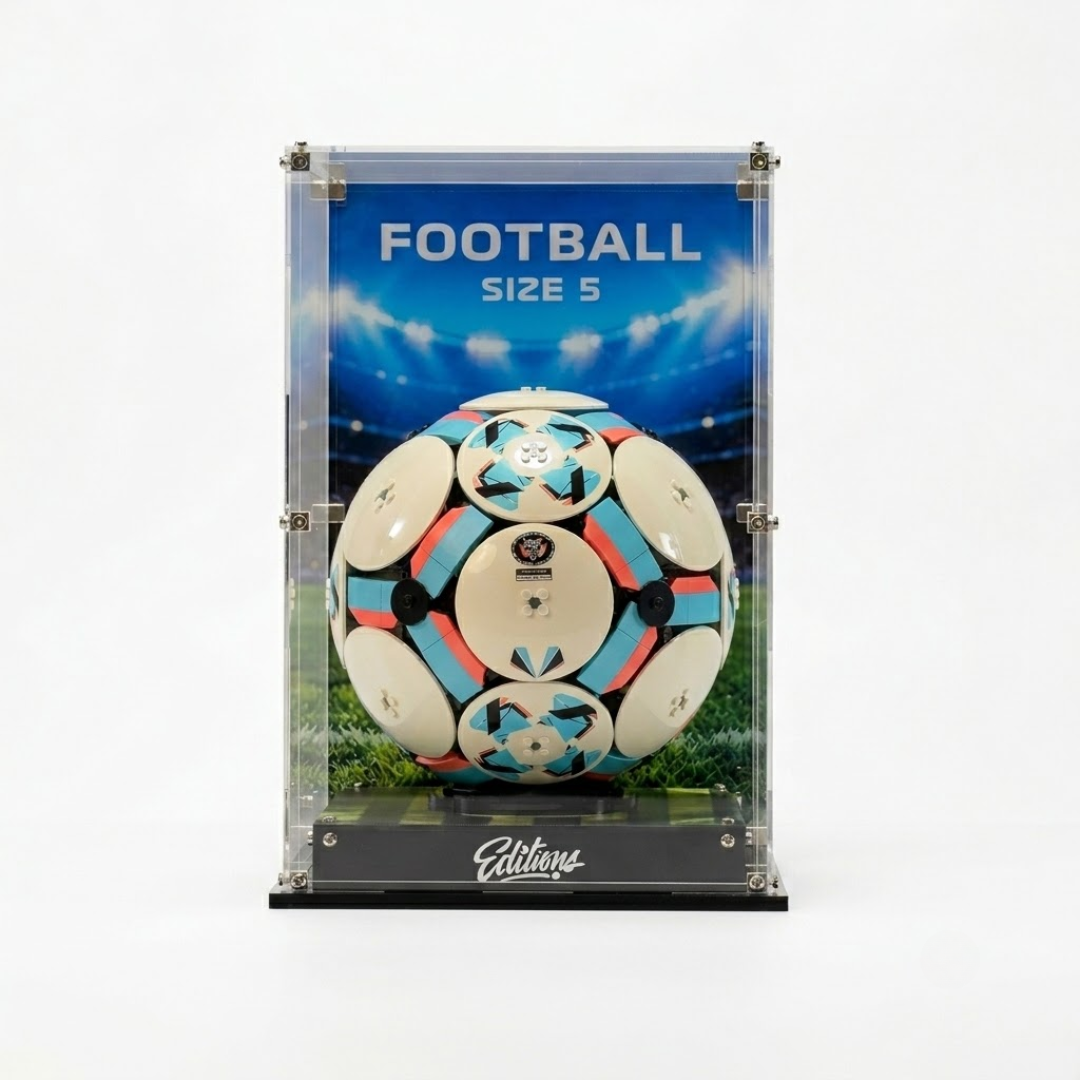 Acrylic Display Case for LEGO® Soccer Ball (43019)