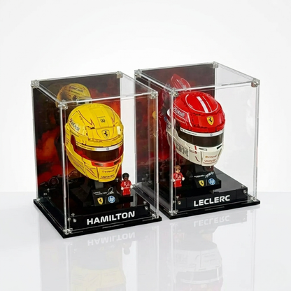 Acrylic Display Case for LEGO® F1 Racing Helmets