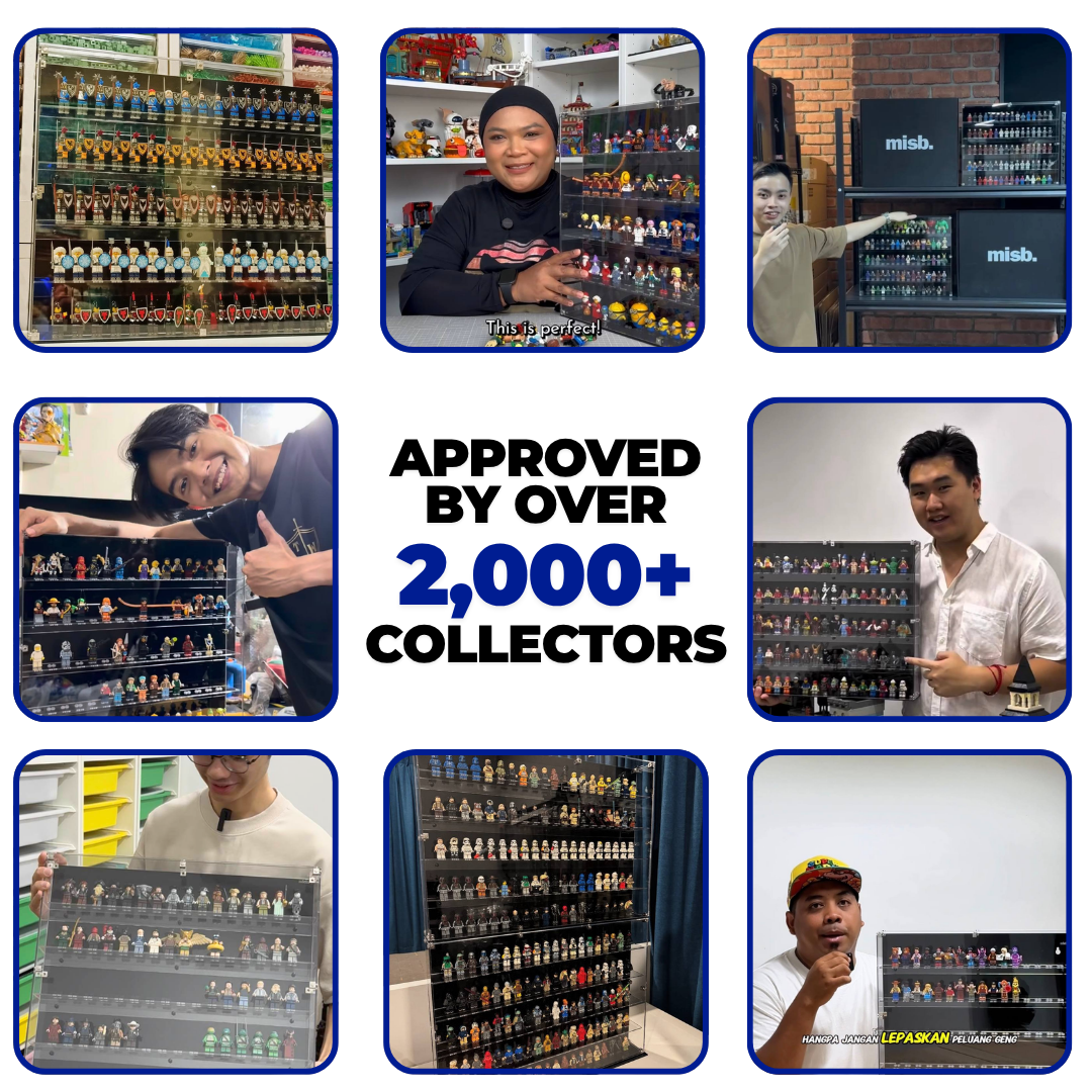 The Classic Display (100 Minifigs)